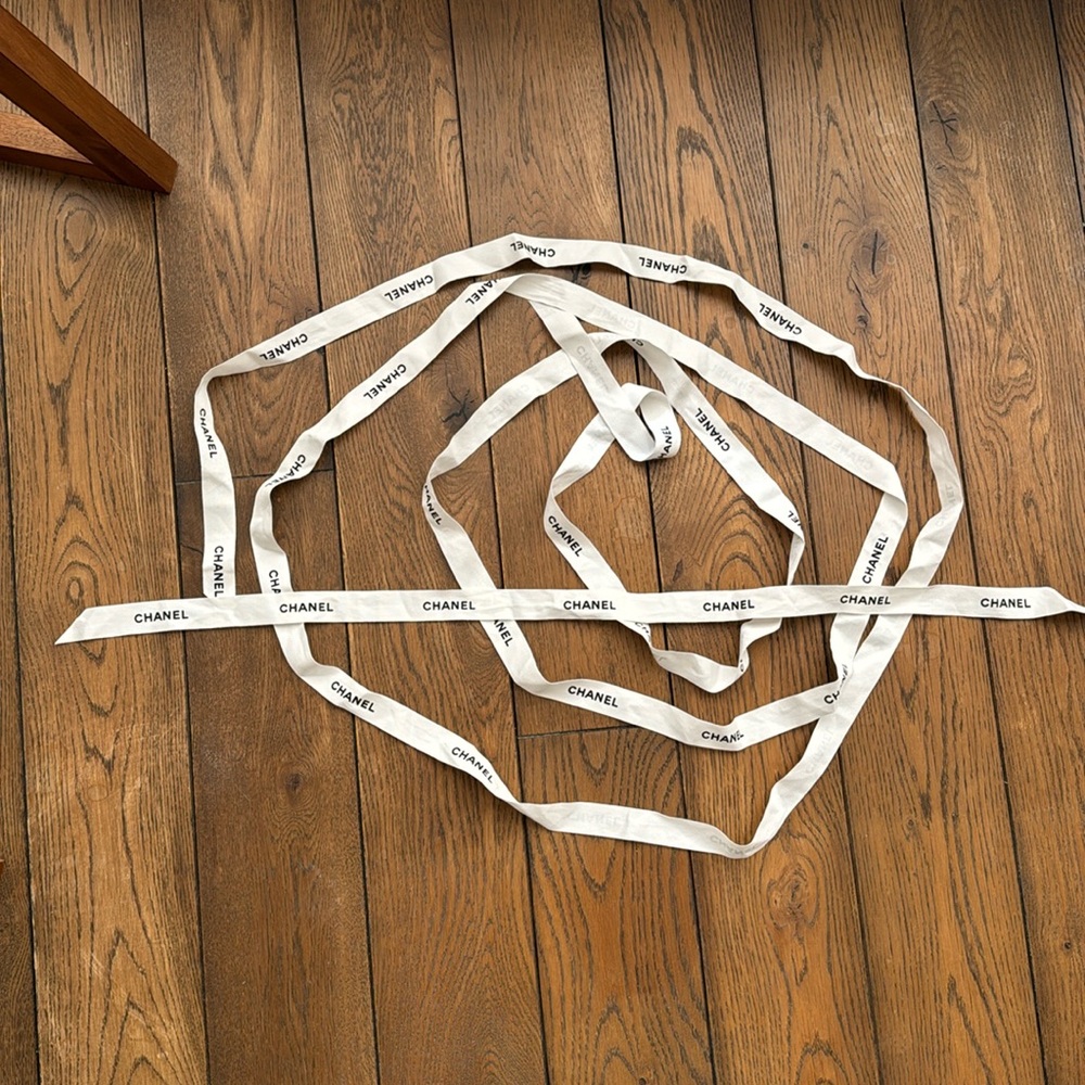 channel ribbon - can use as a belt, headband, other DIY projects